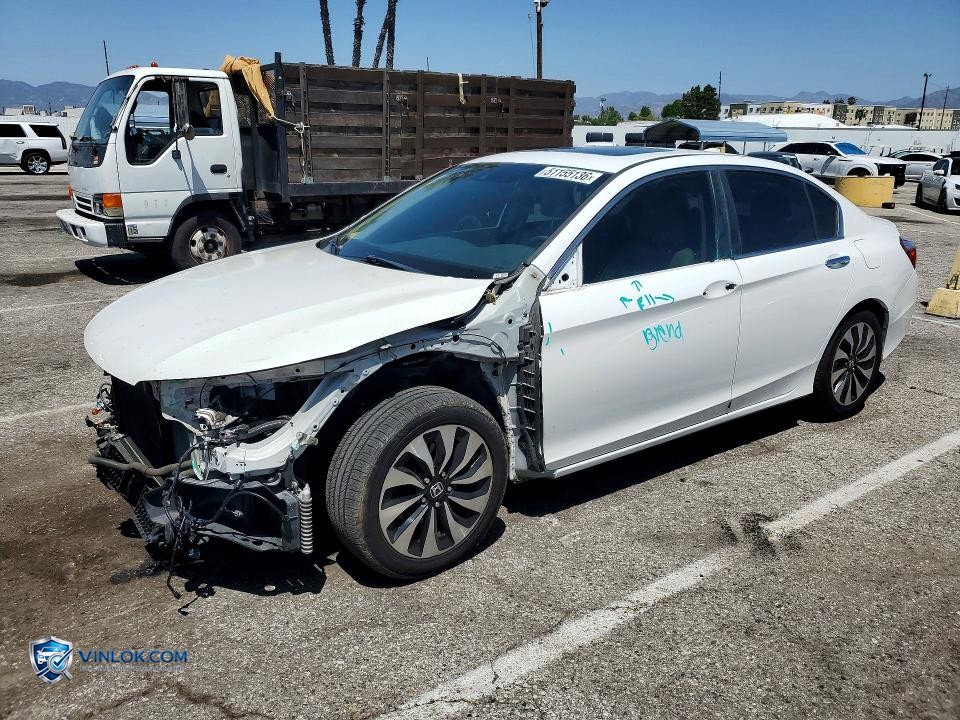 2014 HONDA ACCORD TOURING HYBRID – Lot 51155136 auction photo