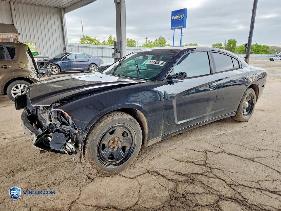 2013 DODGE CHARGER POLICE – Lot 51158516 auction photo