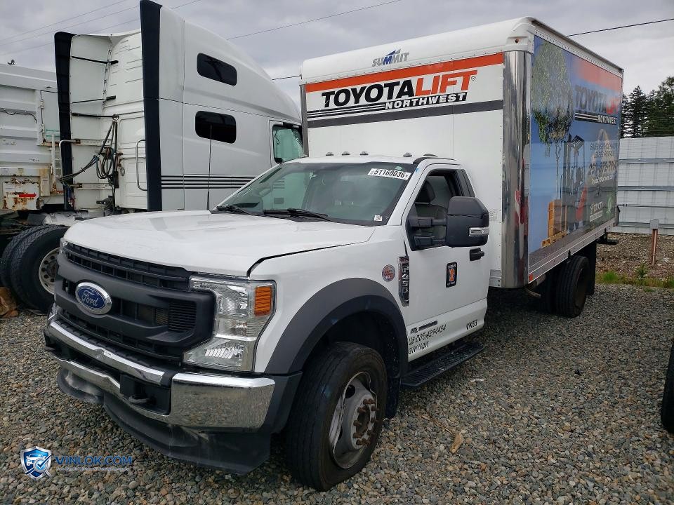 2022 FORD F450 SUPER DUTY BOX TRUCK – Lot 51160036 auction photo