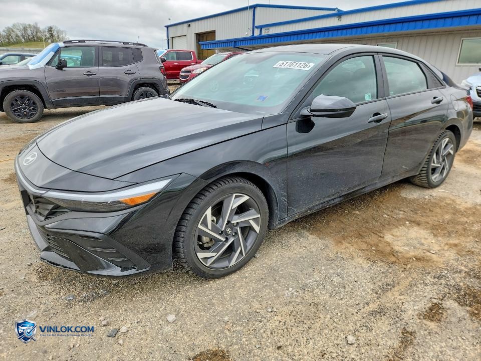 2025 HYUNDAI ELANTRA SEL SPORT – Lot 51161126 auction photo