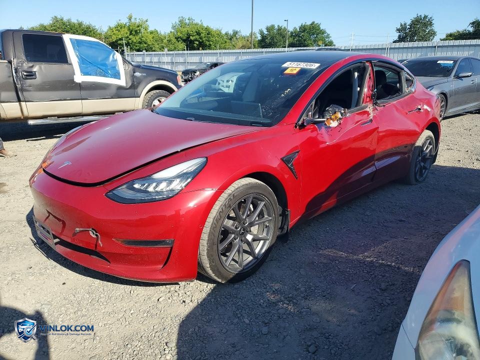 2019 TESLA MODEL 3 – Lot 51167306 auction photo