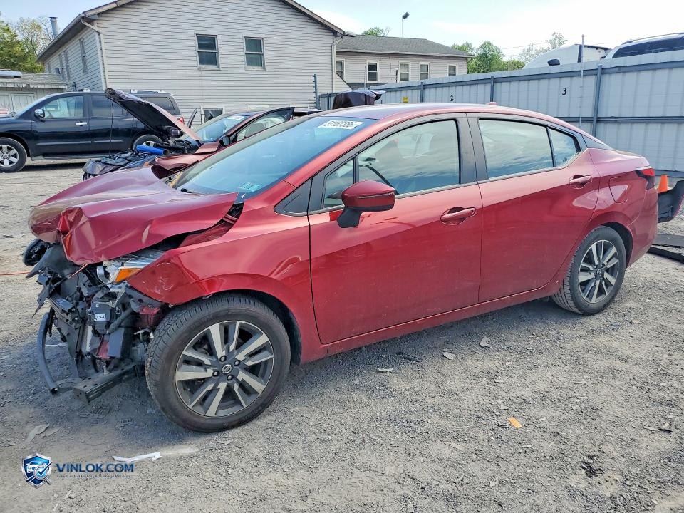 2021 NISSAN VERSA SV – Lot 51167356 auction photo
