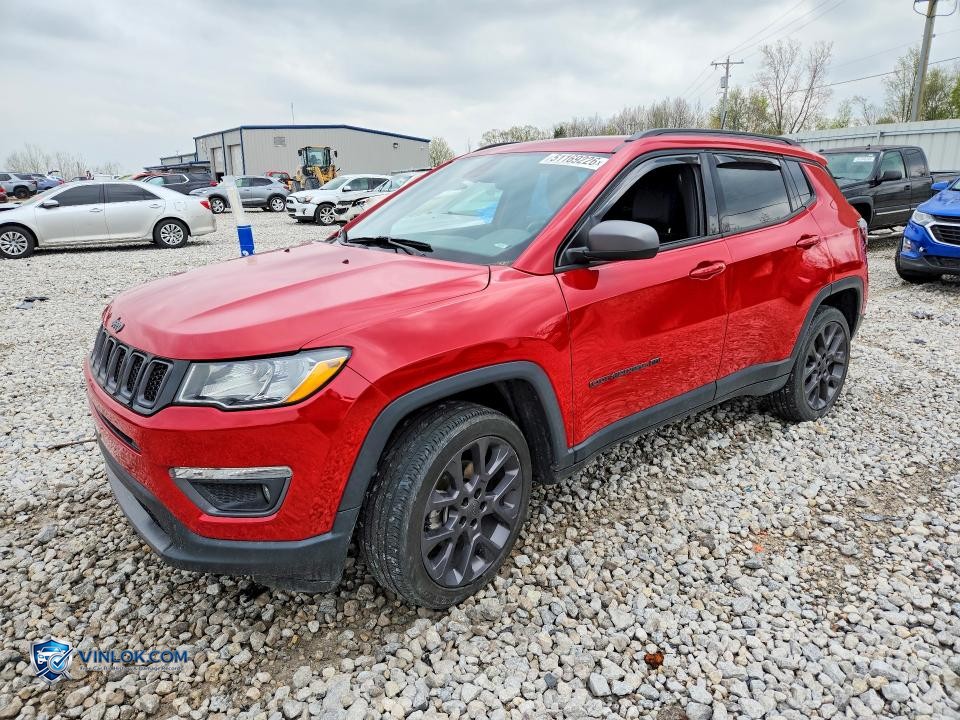 2021 JEEP COMPASS 80TH EDITION – Lot 51169226 auction photo