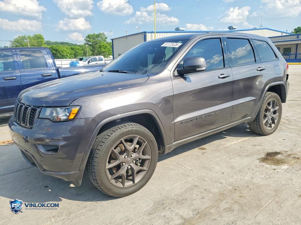 2021 JEEP GRAND CHER – Lot 51172426 auction photo