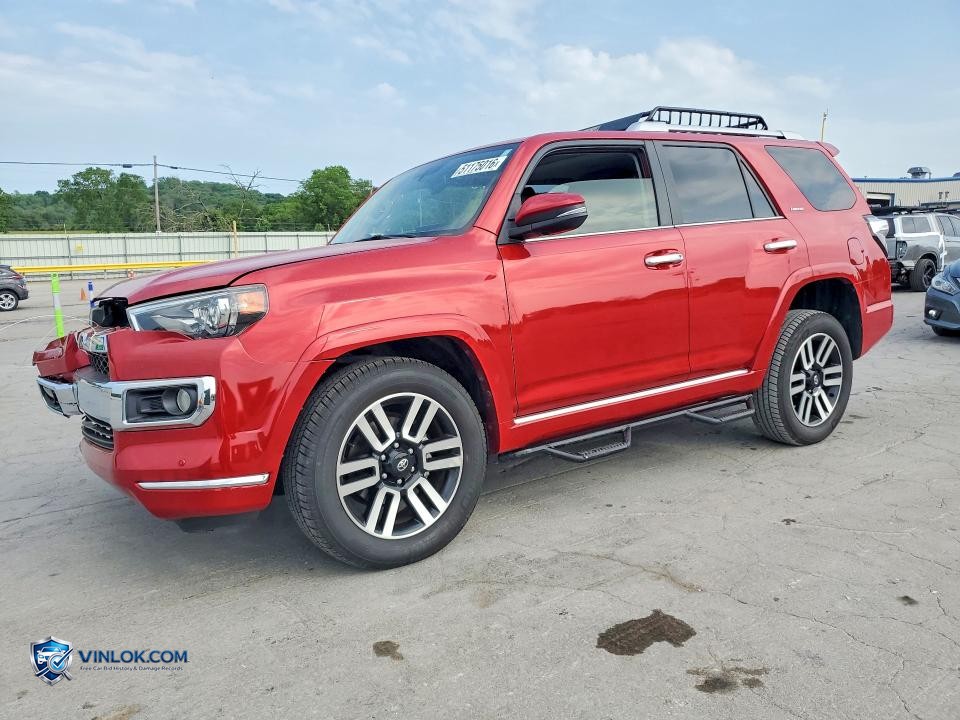 2018 TOYOTA 4RUNNER LIMITED – Lot 51175016 auction photo