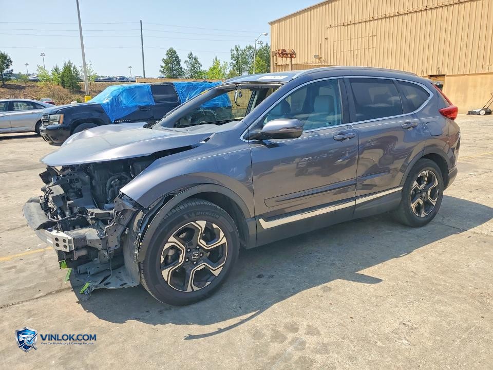 2017 HONDA CR-V TOURING – Lot 51175476 auction photo