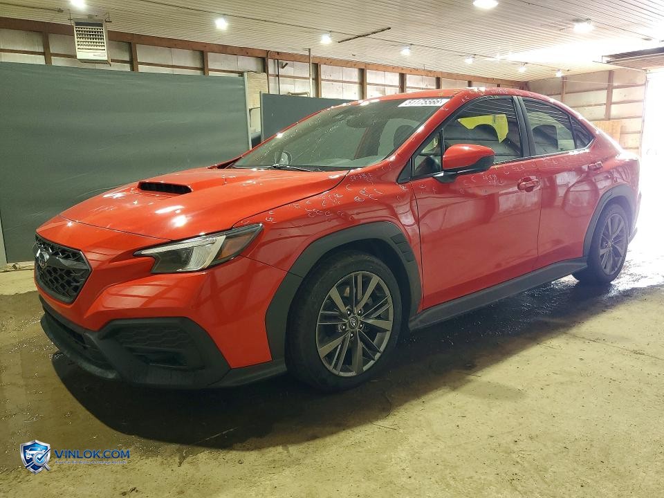 2022 SUBARU WRX – Lot 51175566 auction photo