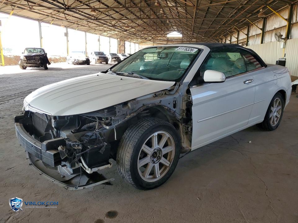 2008 CHRYSLER SEBRING LIMITED – Lot 51176326 auction photo