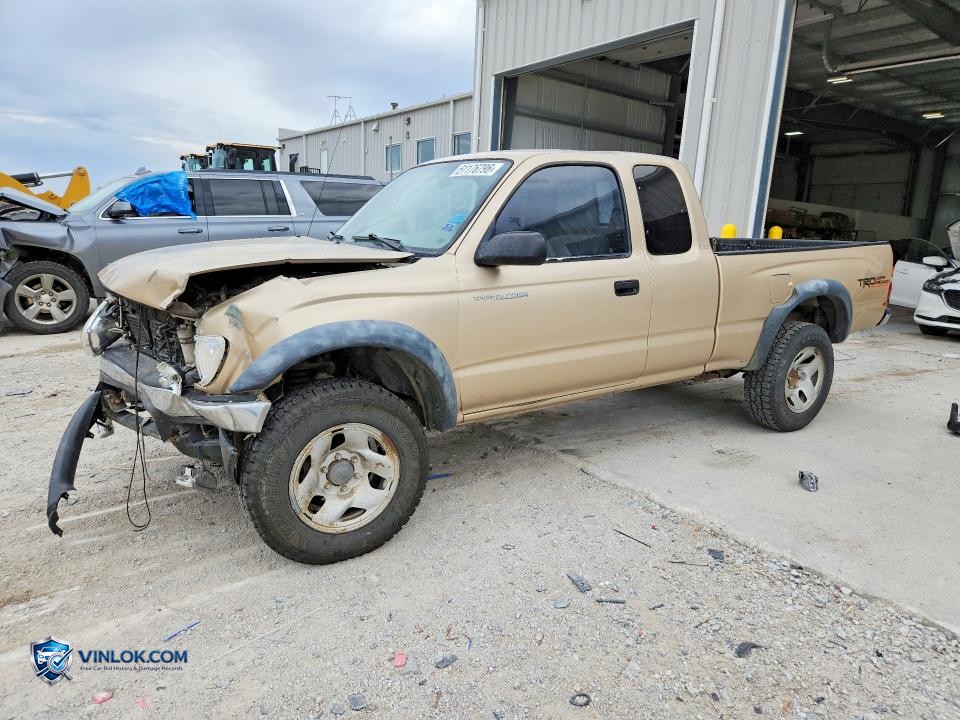 2001 TOYOTA TACOMA XTRACAB – Lot 51176796 auction photo