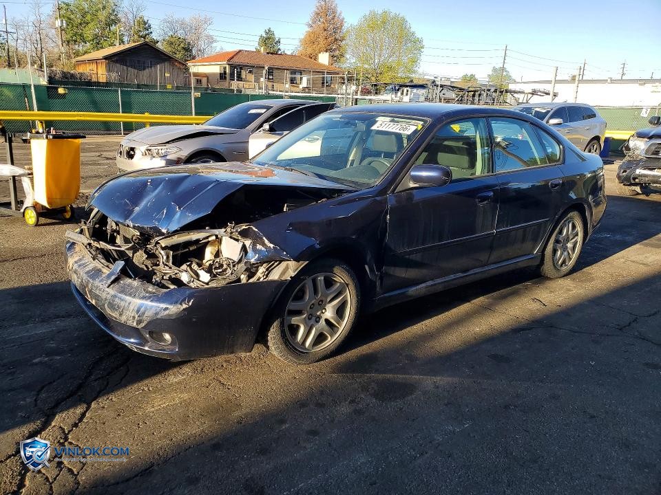 2005 SUBARU LEGACY 2.5I – Lot 51177766 auction photo