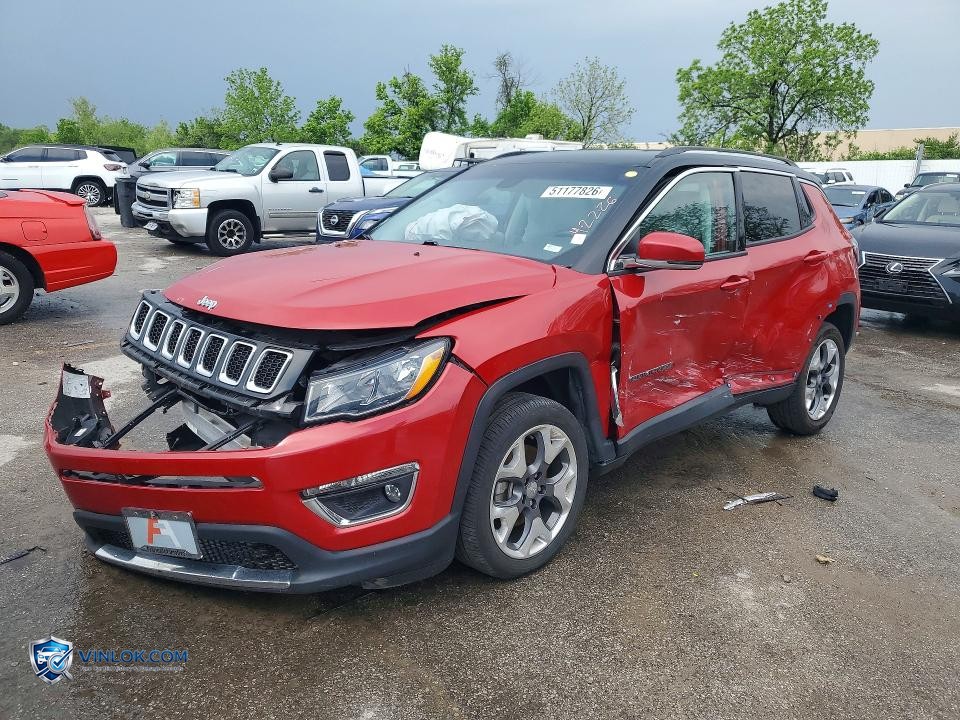 2020 JEEP COMPASS LIMITED – Lot 51177826 auction photo
