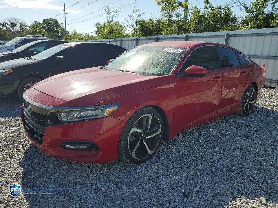 2018 HONDA ACCORD SPORT – Lot 51179796 auction photo