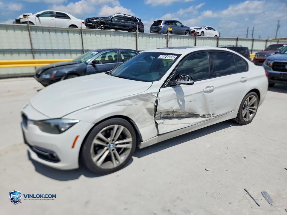 2016 BMW 328 – Lot 51181436 auction photo