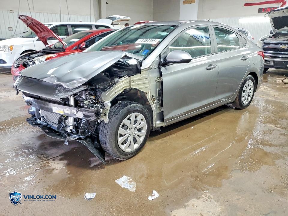 2022 HYUNDAI ACCENT SE – Lot 51184156 auction photo