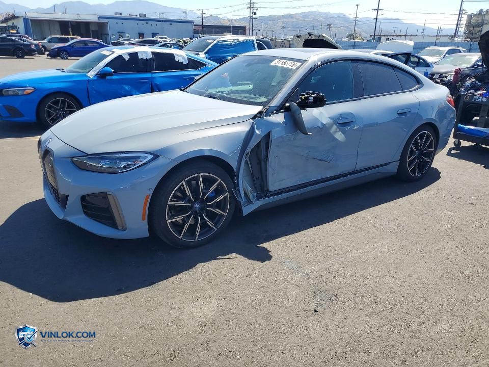 2024 BMW I4 M50 – Lot 51186756 auction photo