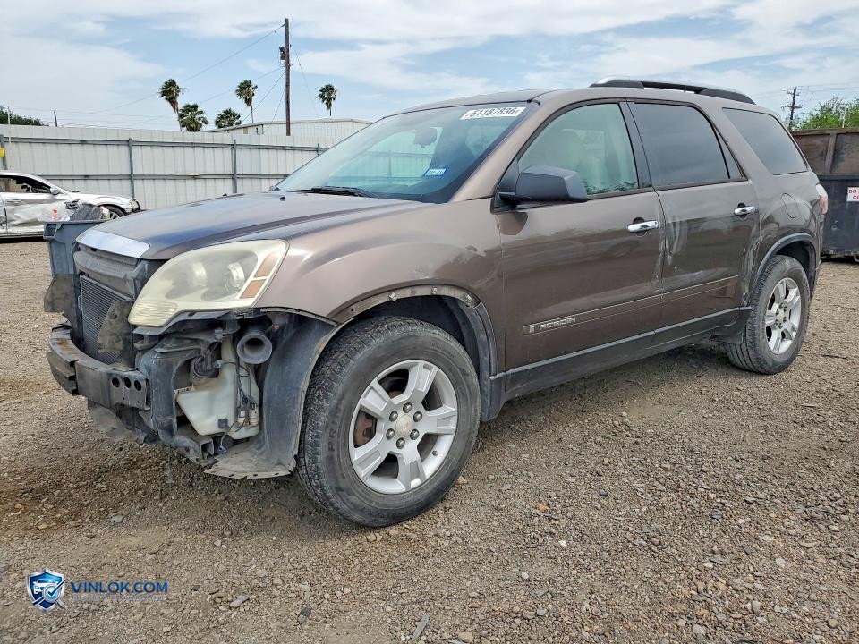 2008 GMC ACADIA – Lot 51187836 auction photo