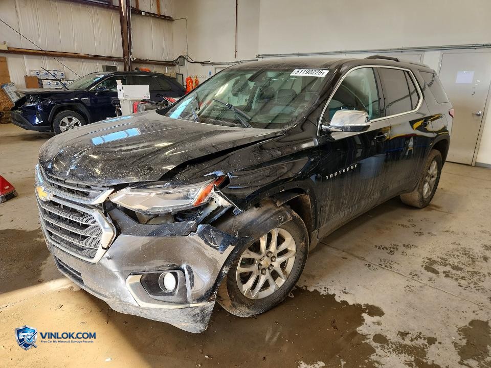 2018 CHEVROLET TRAVERSE LT – Lot 51190226 auction photo