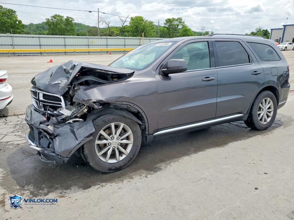 2017 DODGE DURANGO SXT – Lot 51192956 auction photo