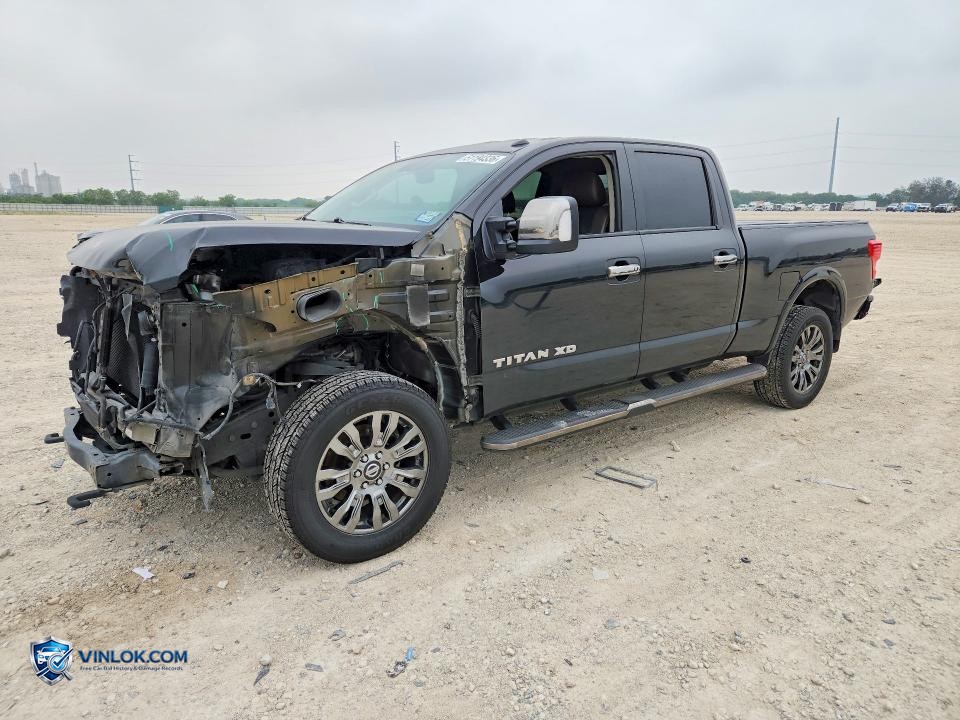 2017 NISSAN TITAN XD PLATINUM RESERVE – Lot 51194336 auction photo