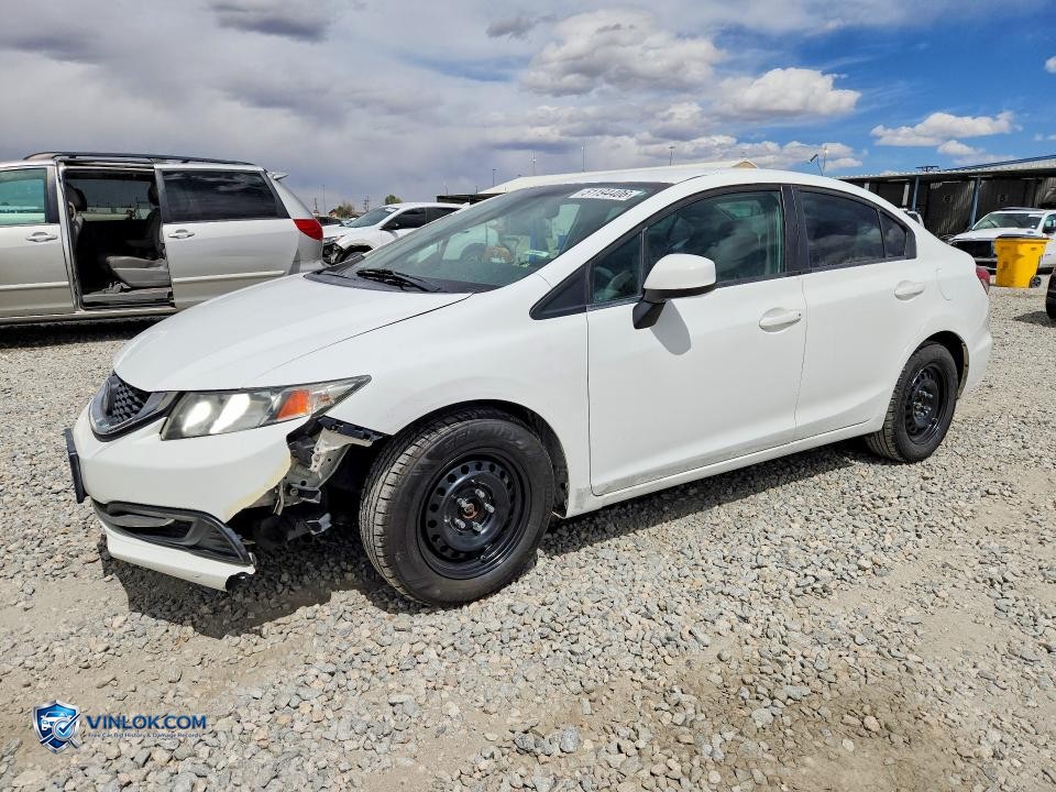 2013 HONDA CIVIC LX – Lot 51194406 auction photo