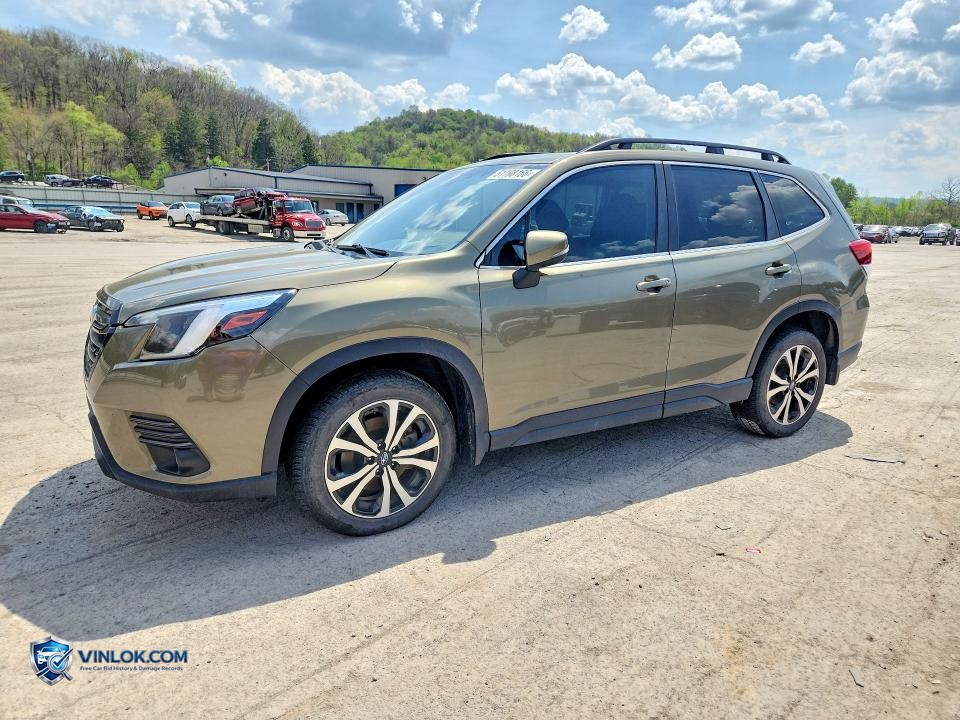 2022 SUBARU FORESTER LIMITED – Lot 51198166 auction photo