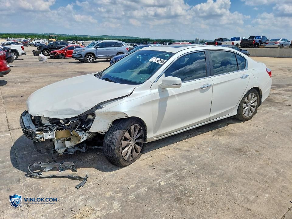 2014 HONDA ACCORD EX – Lot 51199896 auction photo