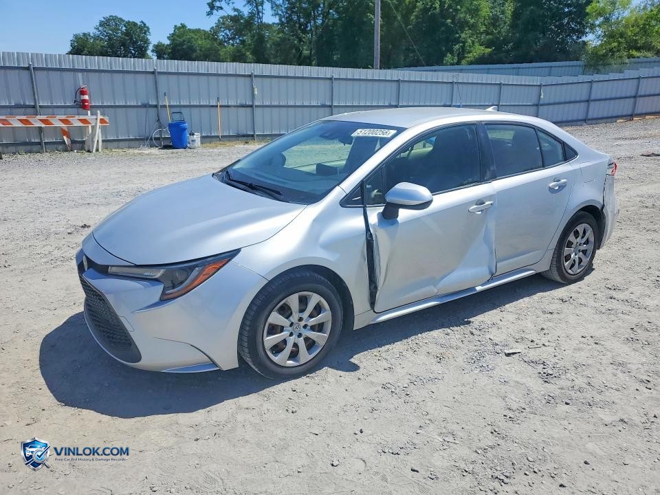 2020 TOYOTA COROLLA LE – Lot 51200256 auction photo