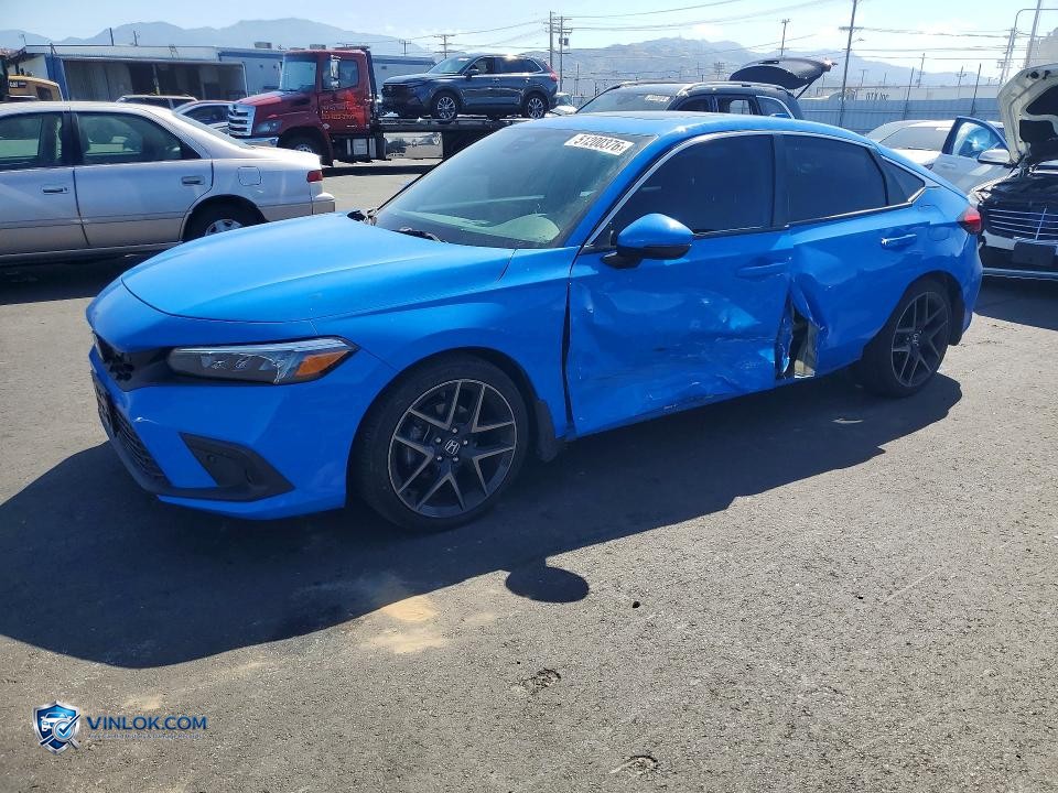 2022 HONDA CIVIC SPORT TOURING – Lot 51200376 auction photo