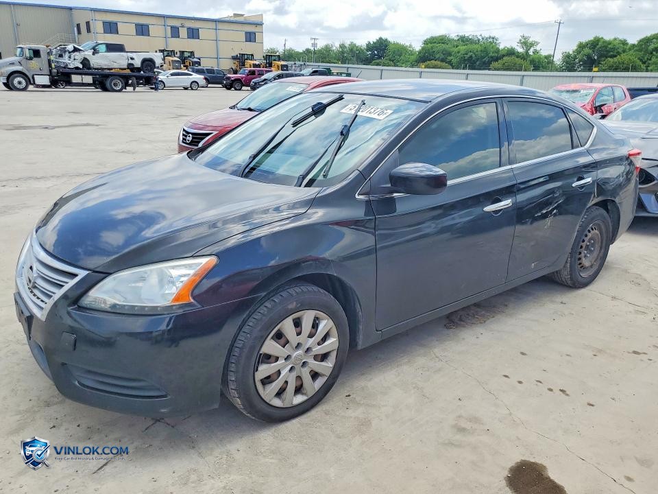2014 NISSAN SENTRA S – Lot 51201376 auction photo