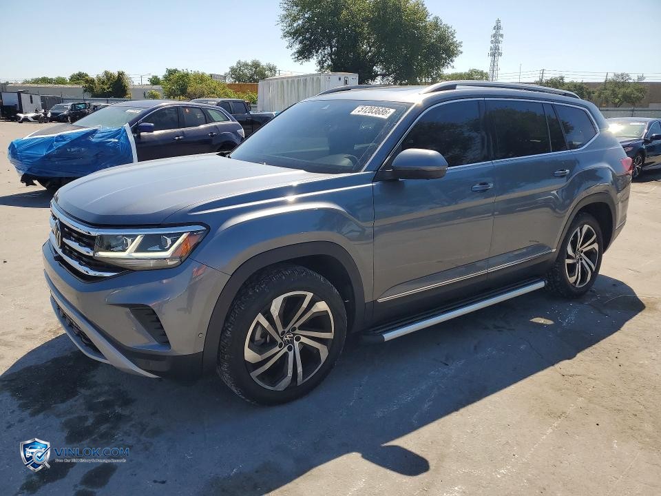 2021 VOLKSWAGEN ATLAS SEL PREMIUM – Lot 51203686 auction photo