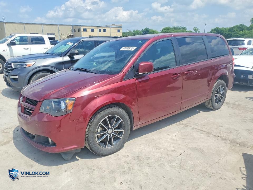 2019 DODGE GRAND CARAVAN GT – Lot 51203916 auction photo