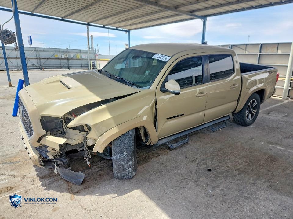 2018 TOYOTA TACOMA TRD SPORT – Lot 51206706 auction photo