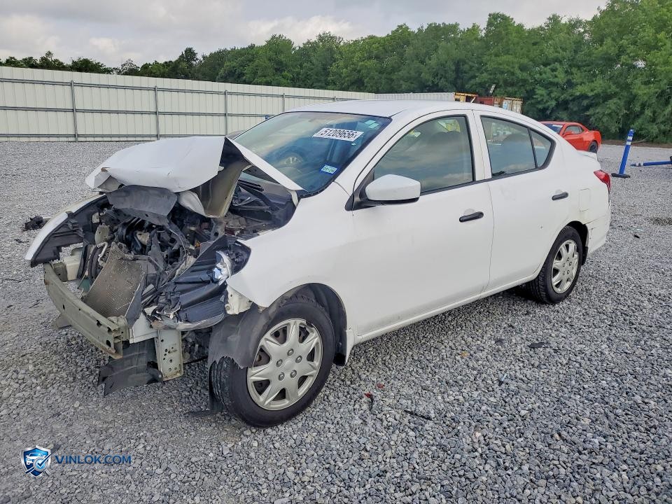 2016 NISSAN VERSA 1.6 S PLUS – Lot 51209656 auction photo
