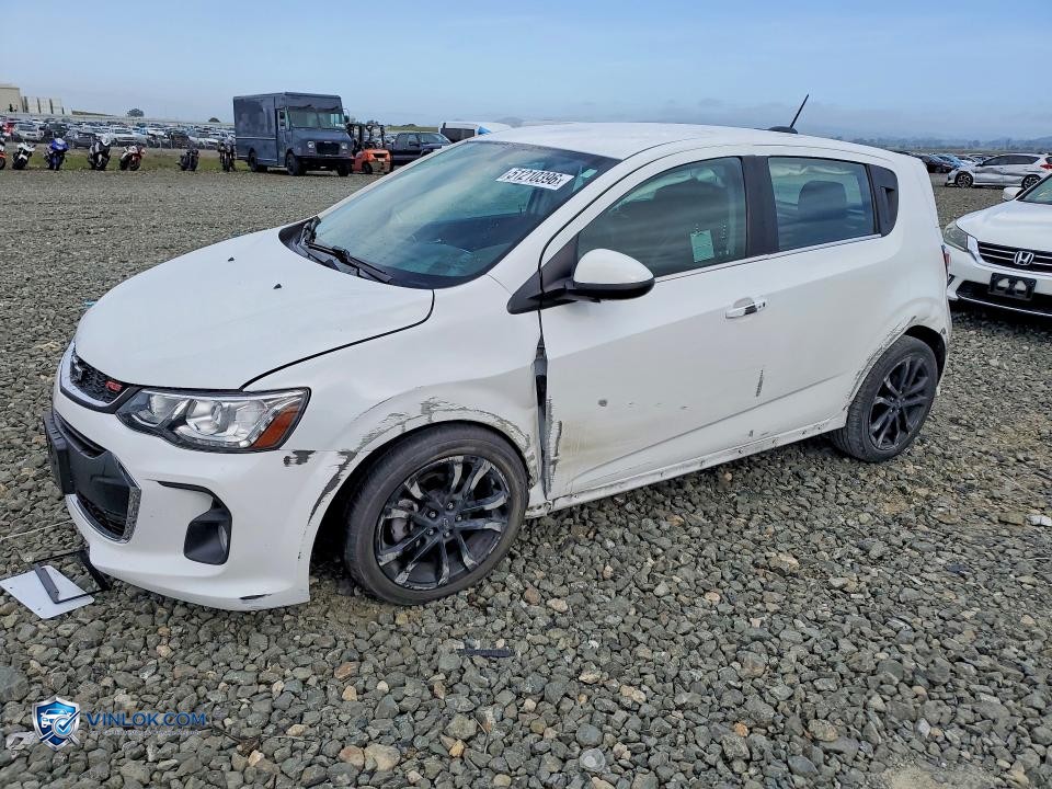 2020 CHEVROLET SONIC – Lot 51210396 auction photo
