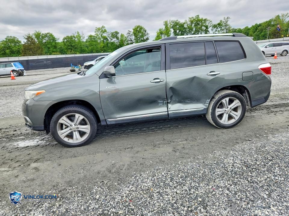 2013 TOYOTA HIGHLANDER LIMITED – Lot 51213396 auction photo