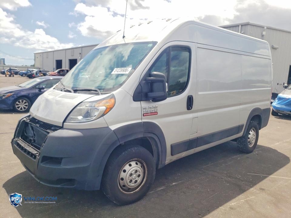 2019 RAM PROMASTER 1500 DELIVERY VAN – Lot 51239986 auction photo