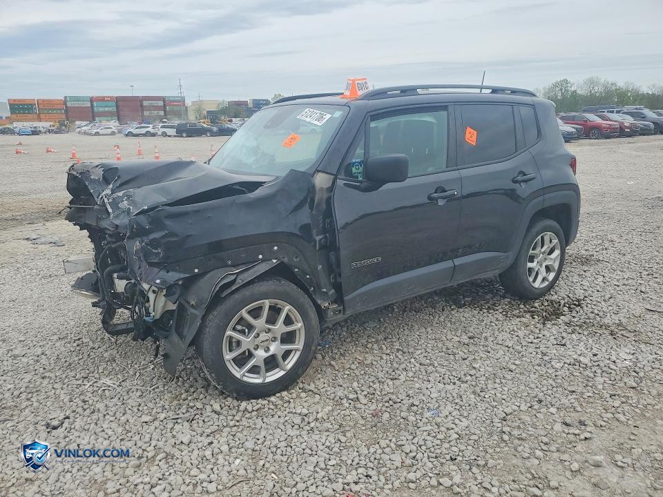 2022 JEEP RENEGADE LATITUDE – Lot 51241706 auction photo