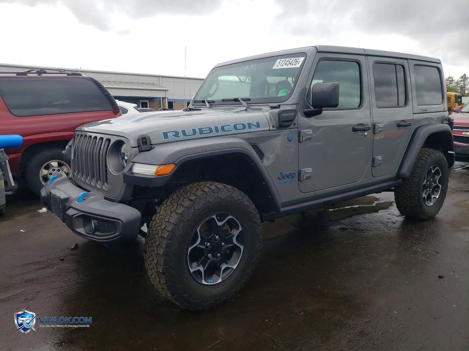 2023 JEEP WRANGLER RUBICON 4XE – Lot 51245426 auction photo