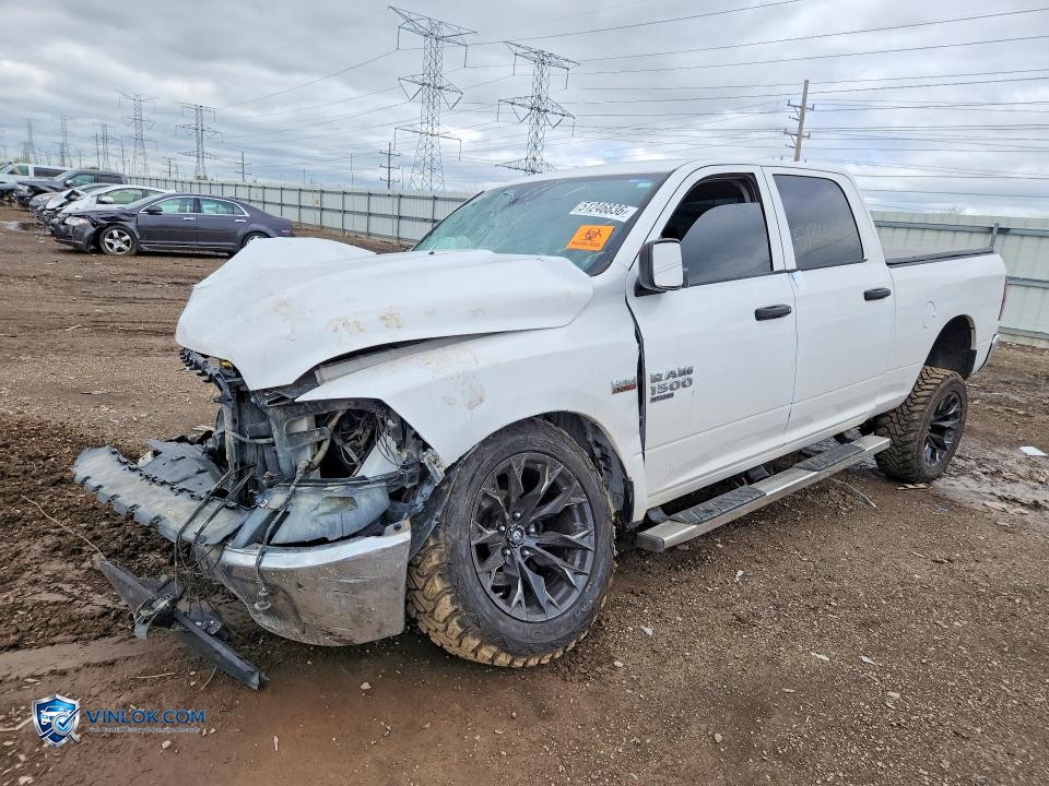 2019 RAM 1500 CLASSIC TRADESMAN – Lot 51246836 auction photo