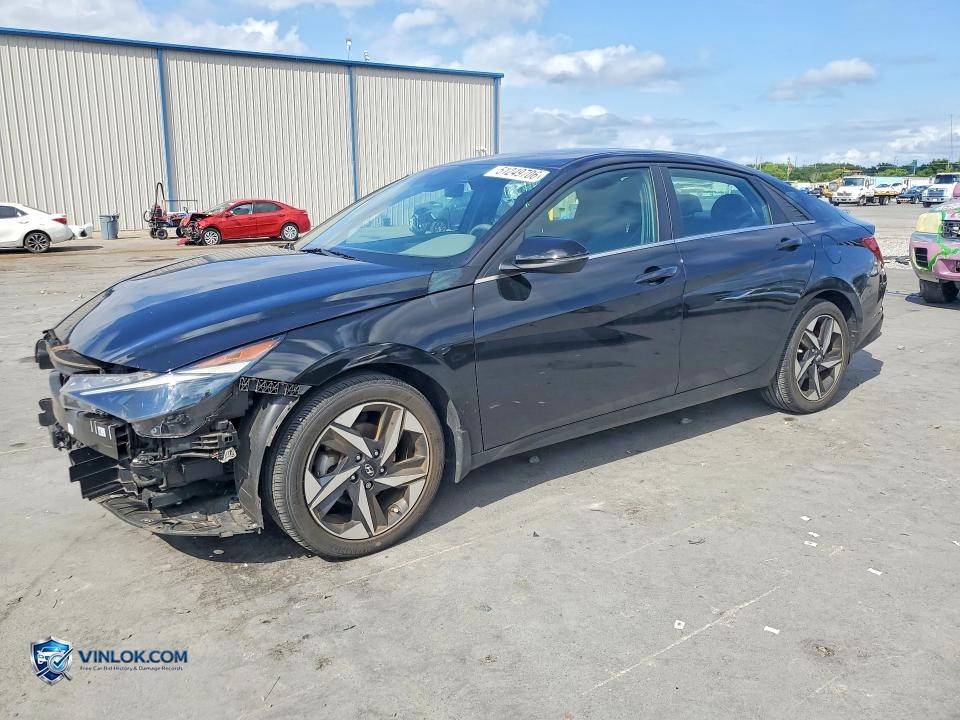 2022 HYUNDAI ELANTRA SEL – Lot 51249706 auction photo