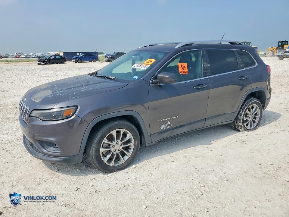 2019 JEEP CHEROKEE LATITUDE PLUS – Lot 51253246 auction photo