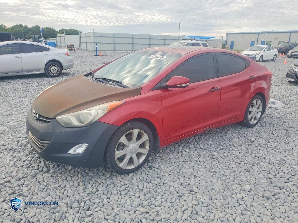 2013 HYUNDAI ELANTRA LIMITED – Lot 51253676 auction photo