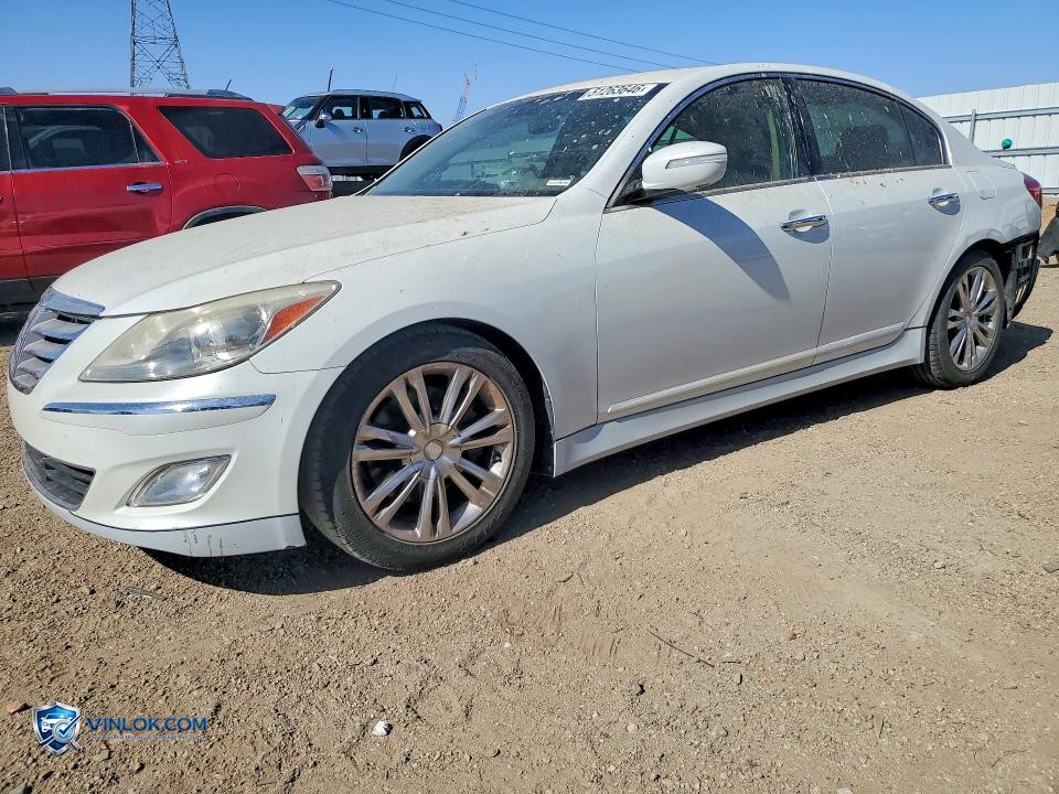 2012 HYUNDAI GENESIS – Lot 51263646 auction photo