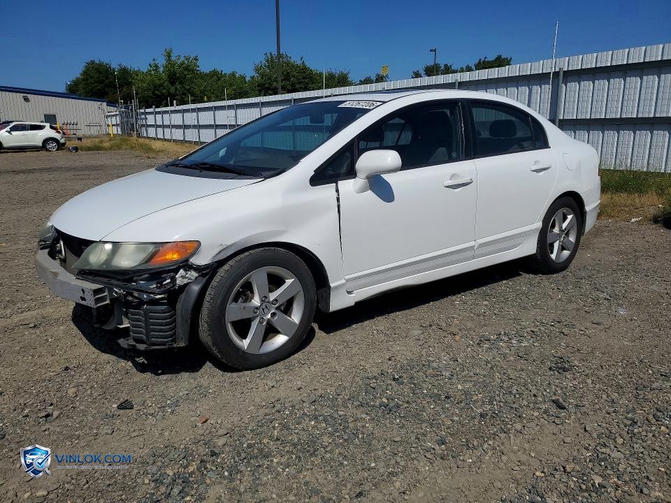 2008 HONDA CIVIC EX – Lot 51267206 auction photo