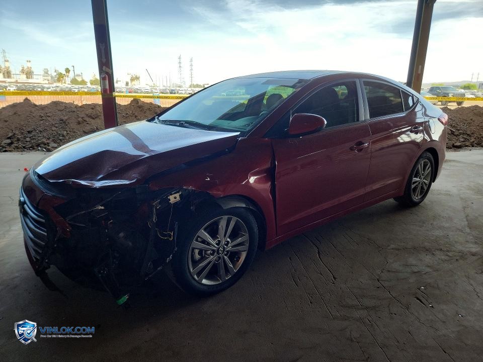 2017 HYUNDAI ELANTRA VALUE EDITION – Lot 51267856 auction photo