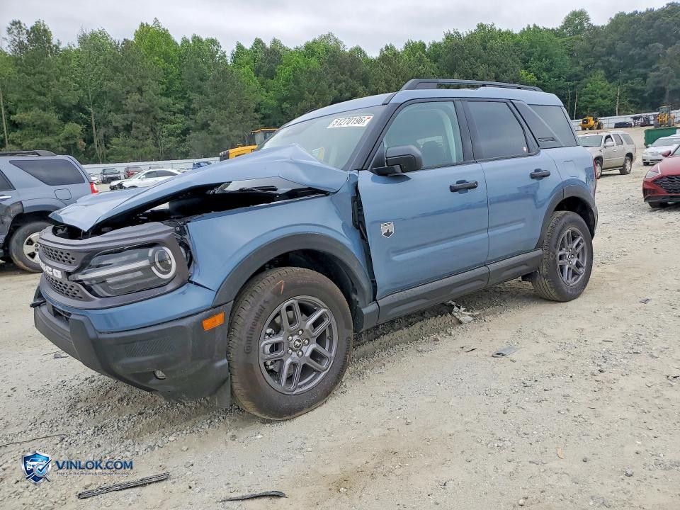 2025 FORD BRONCO SPORT BIG BEND – Lot 51270196 auction photo