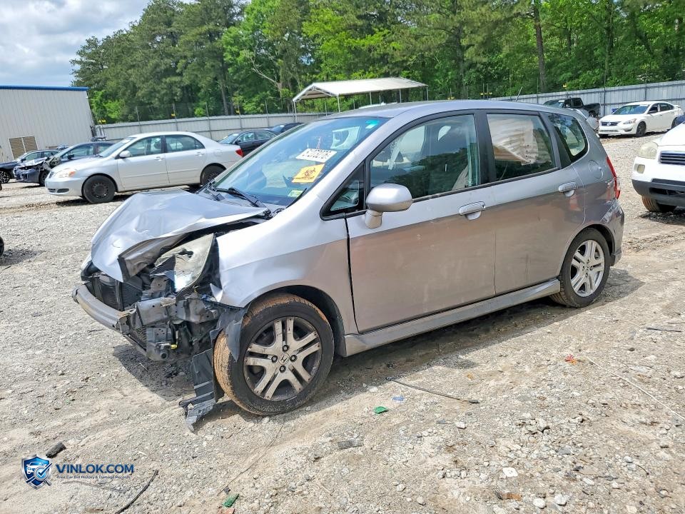 2007 HONDA FIT S – Lot 51273276 auction photo