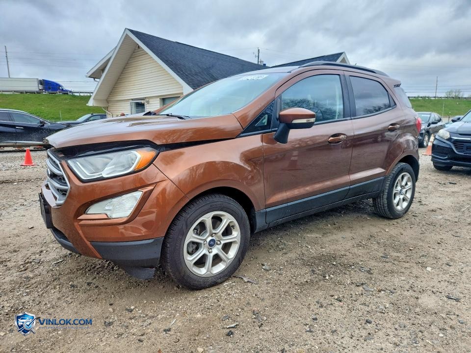2020 FORD ECOSPORT SE – Lot 51273796 auction photo