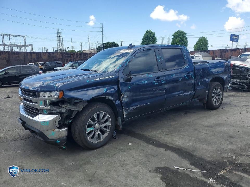 2021 CHEVROLET SILVERADO K1500 LT – Lot 51277016 auction photo