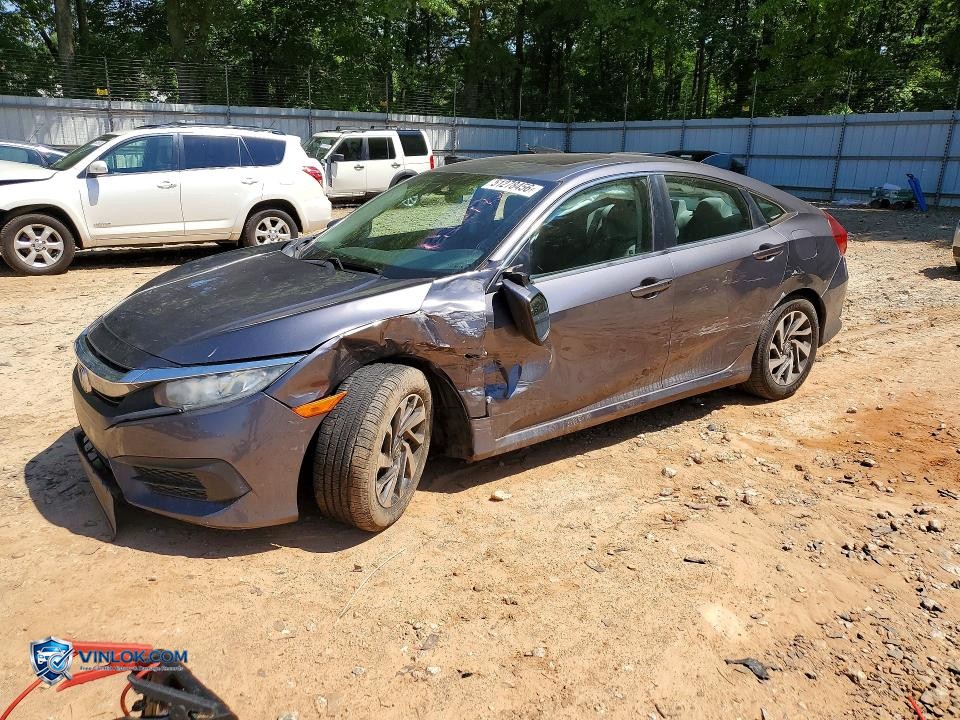 2016 HONDA CIVIC EX – Lot 51278456 auction photo
